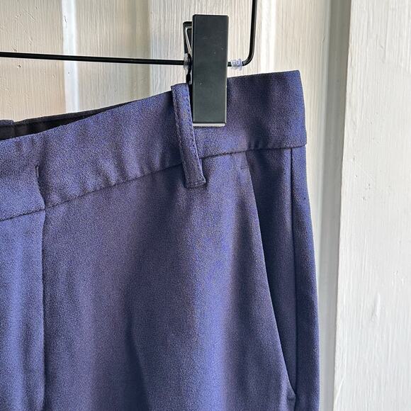 Vince Cuffed Ankle Trousers Navy Blue - Picture 4 of 8